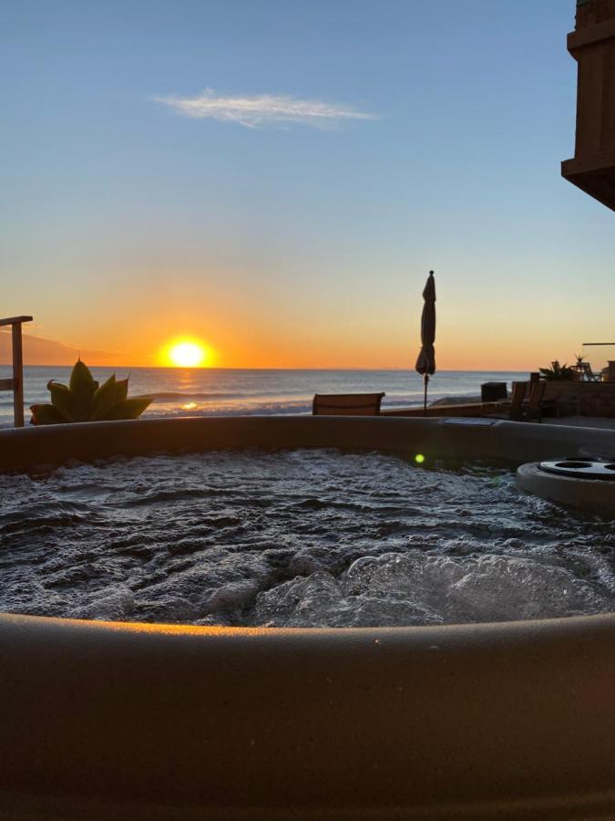 On The Sand!! Private Beach! Ocean Front Hot Tub!! Dana Point Buitenkant foto